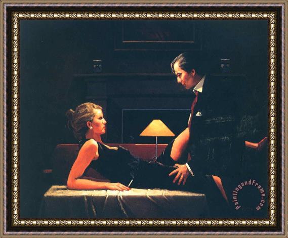 Jack Vettriano Passion Overflow Framed Painting