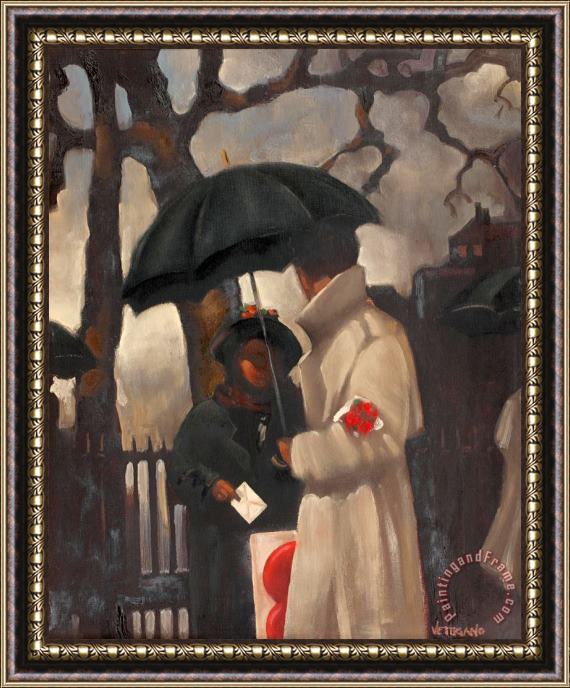 Jack Vettriano St Valentine's Day Framed Painting
