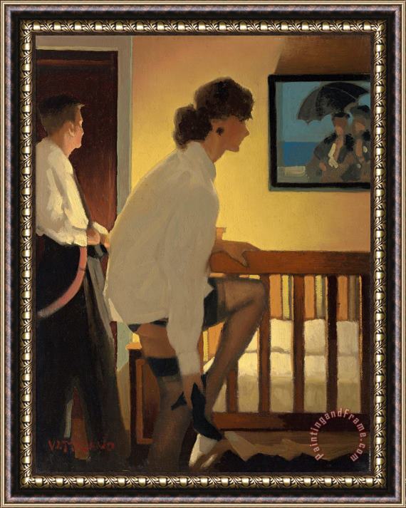 Jack Vettriano The Bedroom Framed Painting
