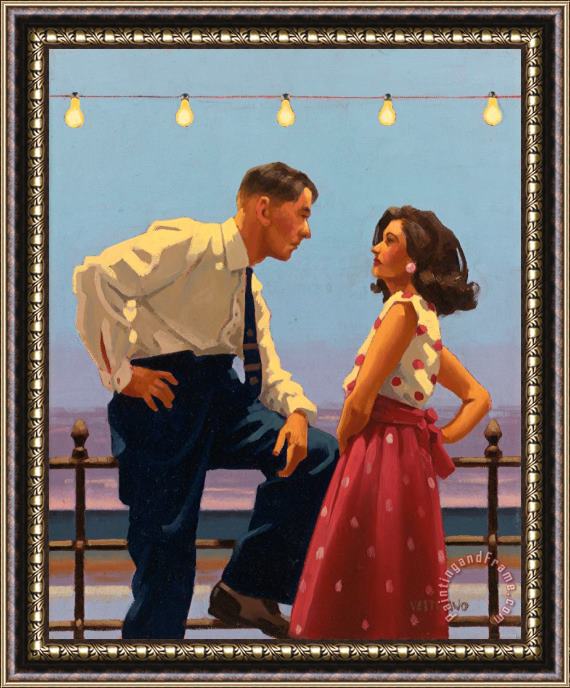 Jack Vettriano The Big Tease (study), 1996 Framed Painting