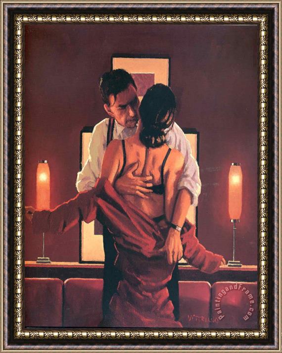 Jack Vettriano The Embrace of The Spider Framed Painting