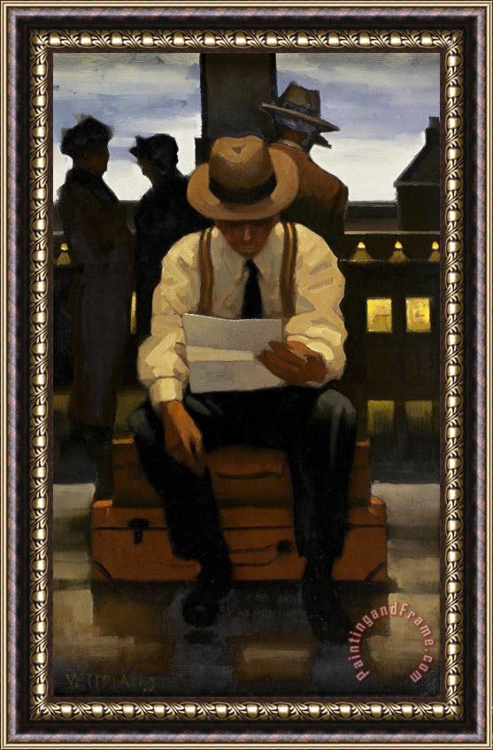 Jack Vettriano The Letter II Framed Print