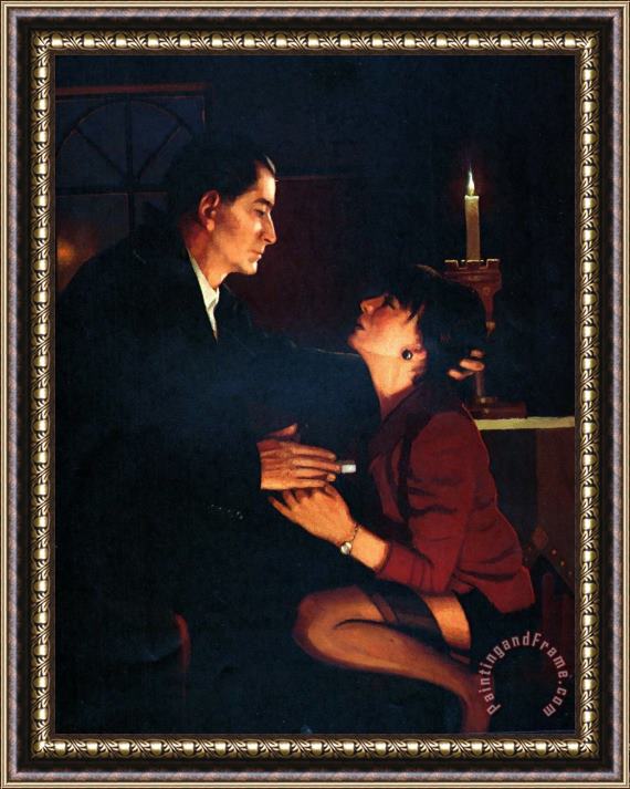 Jack Vettriano The Party's Over Framed Painting