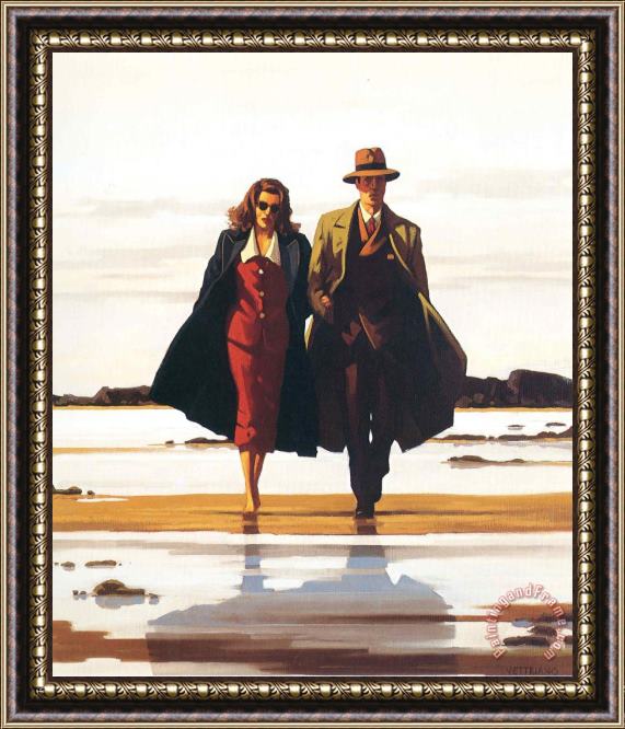 Jack Vettriano The Road to Nowhere Framed Painting