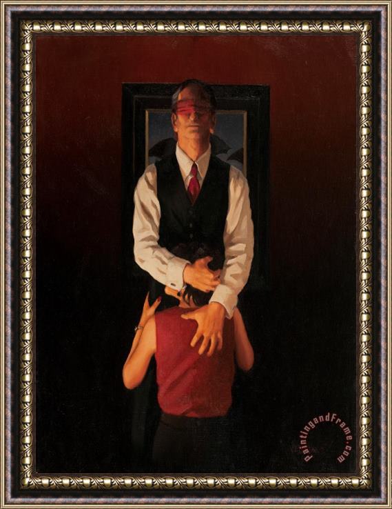 Jack Vettriano The Strangeness And Magic Framed Painting