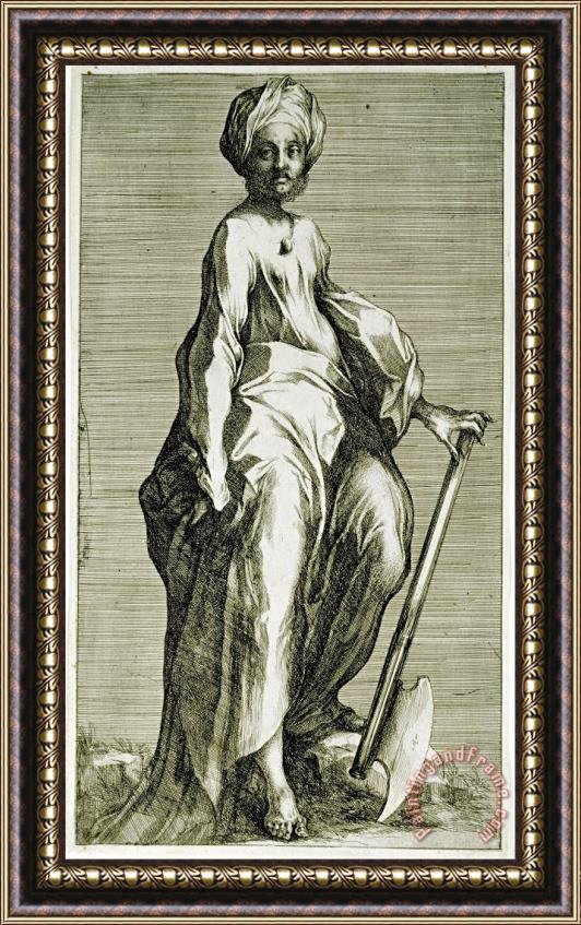 Jacques Bellange Saint Matthias Framed Print