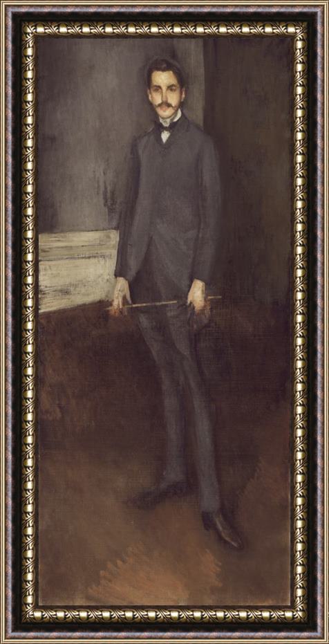 James Abbott McNeill Whistler George W. Vanderbilt Framed Painting