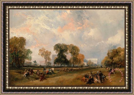 James Duffield Harding The Great Exhibition of 1851 Framed Painting