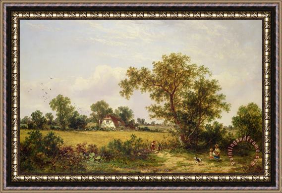 James Edwin Meadows  Essex Landscape Framed Print