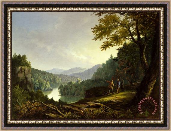 James Pierce Barton Kentucky Landscape Framed Print
