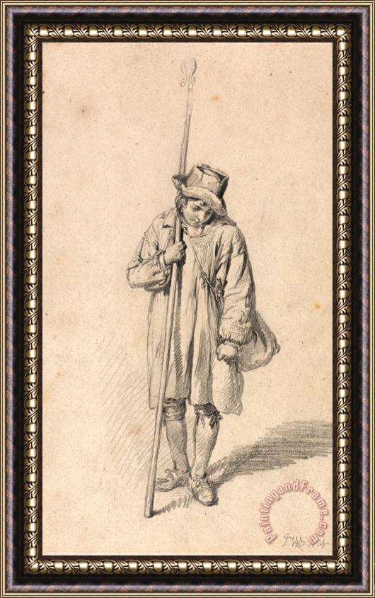 James Ward A Shepherd Boy Framed Painting