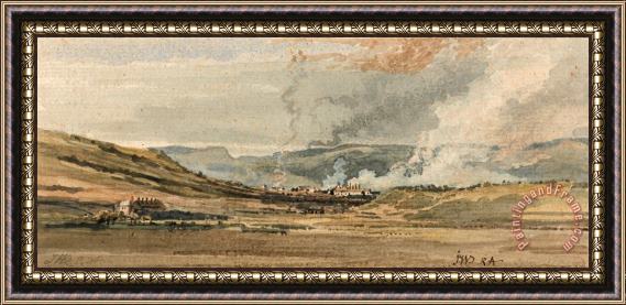 James Ward View Near Swansea, South Wales Framed Painting
