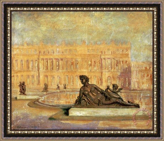 Jean Altamura Le Parterre D'eau Du Midi Versailles Framed Painting