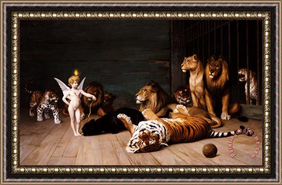Jean Leon Gerome Whoever you are Here is your Master Framed Print
