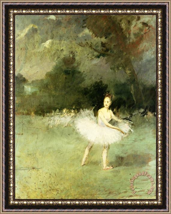 Jean Louis Forain Dancers Framed Painting