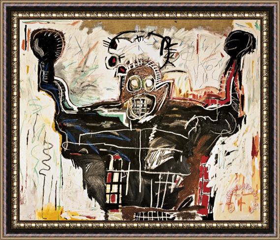 Jean-michel Basquiat Untitled (boxer), 1982 Framed Painting