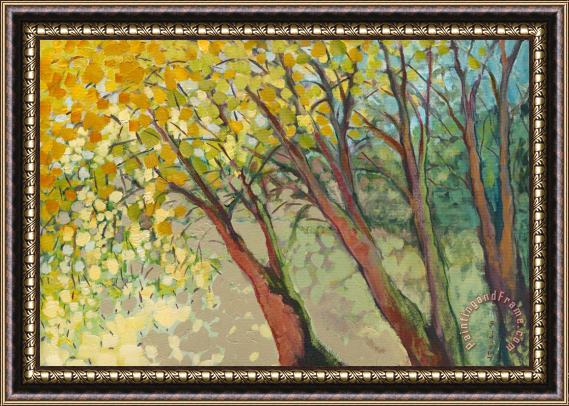 Jennifer Lommers An Afternoon at the Park Framed Painting