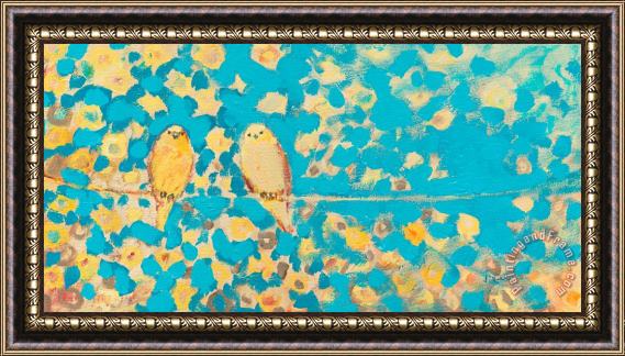Jennifer Lommers Sharing a Sunny Perch Framed Print