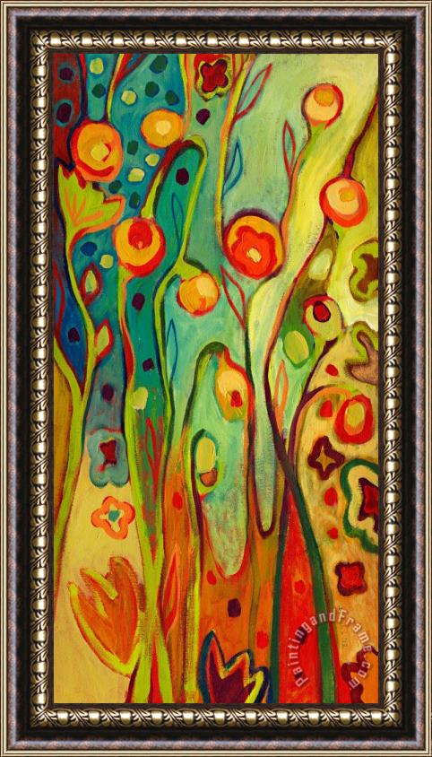 Jennifer Lommers Where Does Your Garden Grow Framed Painting