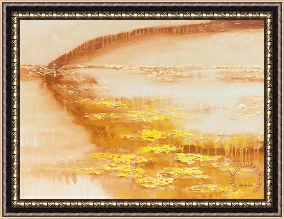 Jerome Lawrence Golden Pond Framed Painting