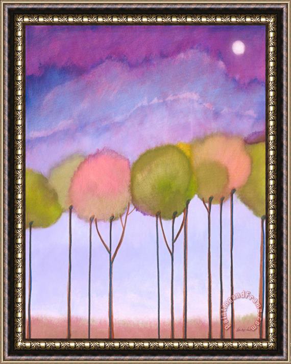 Jerome Lawrence Passionate Twilight II Framed Painting