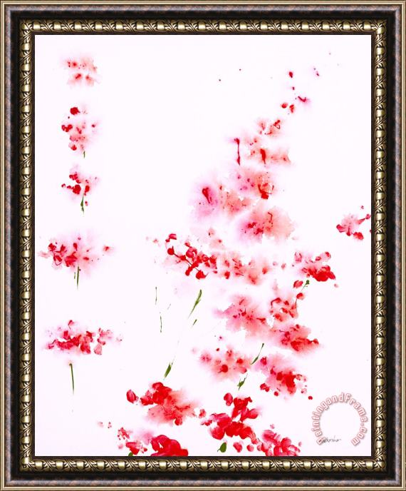 Jerome Lawrence Romance Red XI Framed Print
