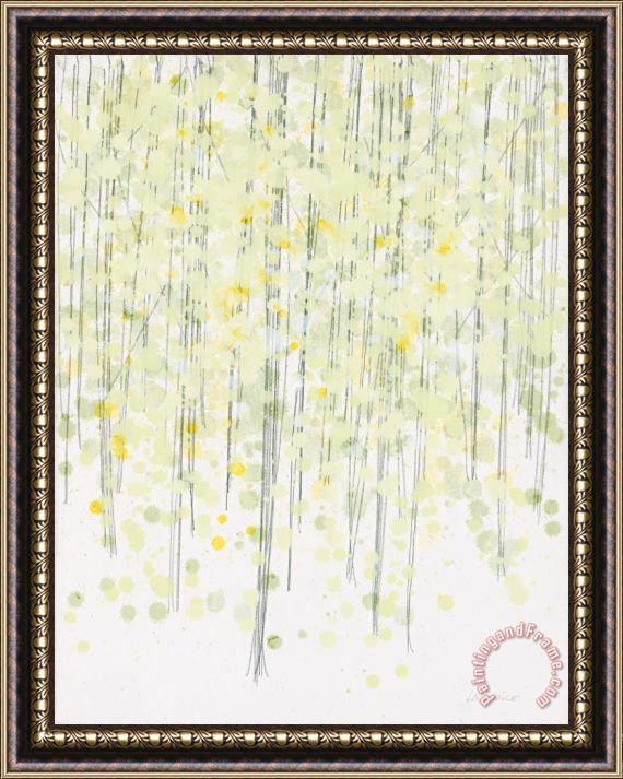 Jerome Lawrence Tree Series 3 Framed Painting