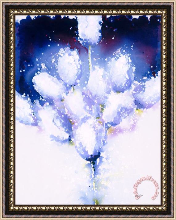 Jerome Lawrence Tulips are People VII Framed Painting