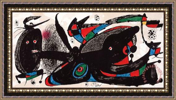 Joan Miro Escultor Great Britain Framed Painting