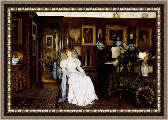 John Atkinson Grimshaw Dulce Domum Sweet Home 1885 Framed Print