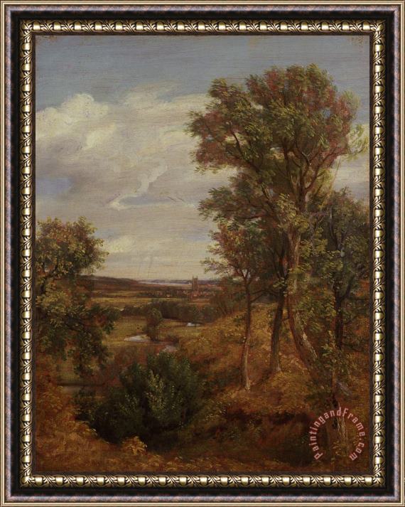 John Constable Dedham Vale Framed Print