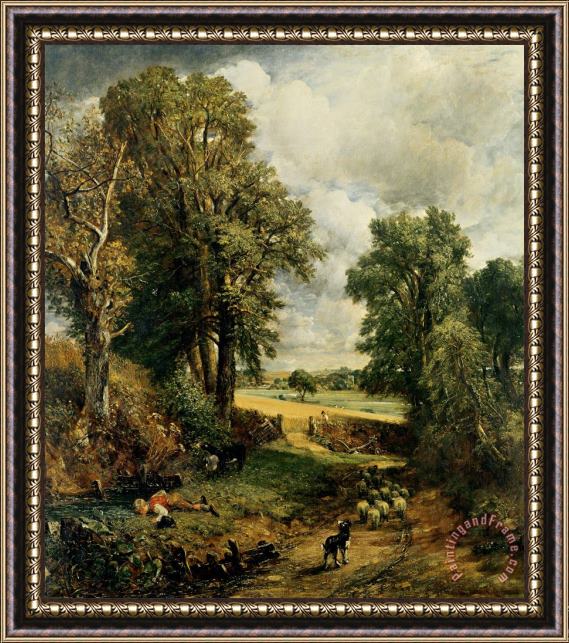 John Constable The Cornfield Framed Print