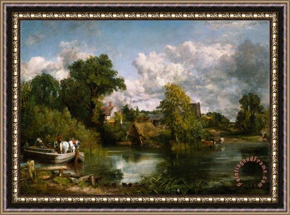 John Constable The White Horse Framed Painting