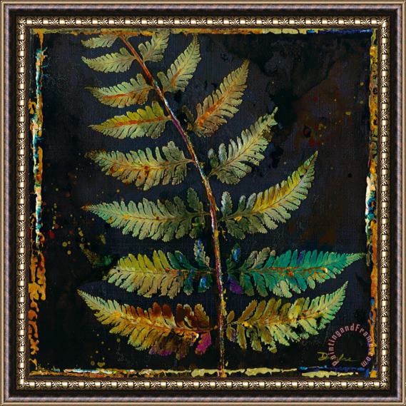 John Douglas Botany Trip Vi Framed Painting