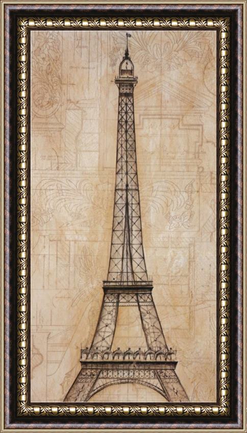 John Douglas Eiffel Tower Framed Print