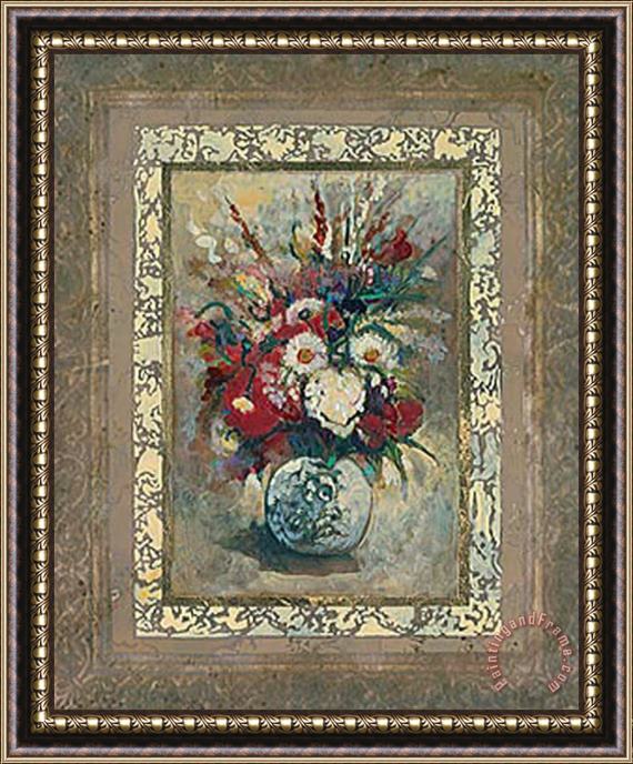 John Douglas Floral Beauty Iv Framed Print