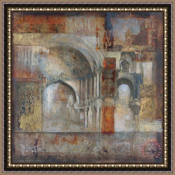 John Douglas Pieces of Tuscany Iv Framed Painting