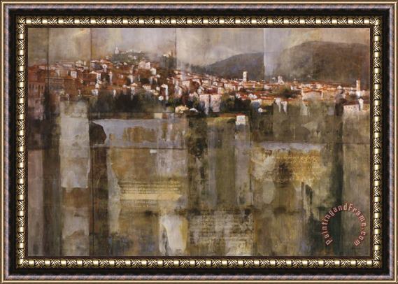 John Douglas Tuscan Hillside II Framed Print