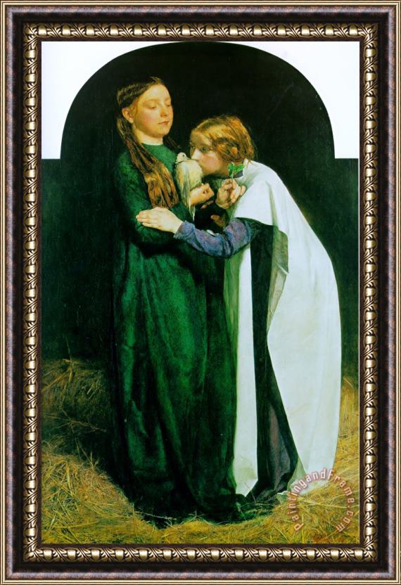 John Everett Millais The Return of The Dove to The Ark Framed Painting