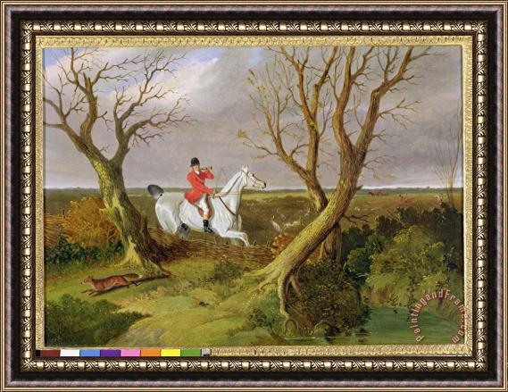 John Frederick Herring Snr The Suffolk Hunt - Gone Away Framed Painting