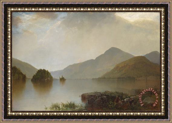 John Frederick Kensett Lake George Framed Painting