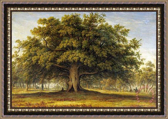 John Glover The Beggars Oak Framed Painting