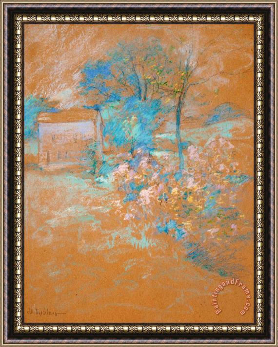 John Henry Twachtman Spring Framed Painting