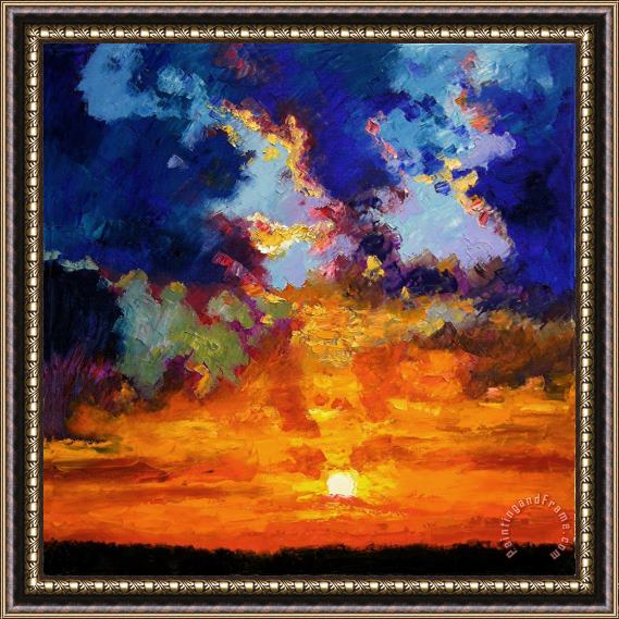 John Lautermilch Some Glorious Day Break Framed Painting