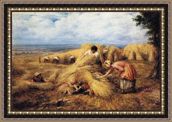 John Linnell The Harvest Candle Framed Painting