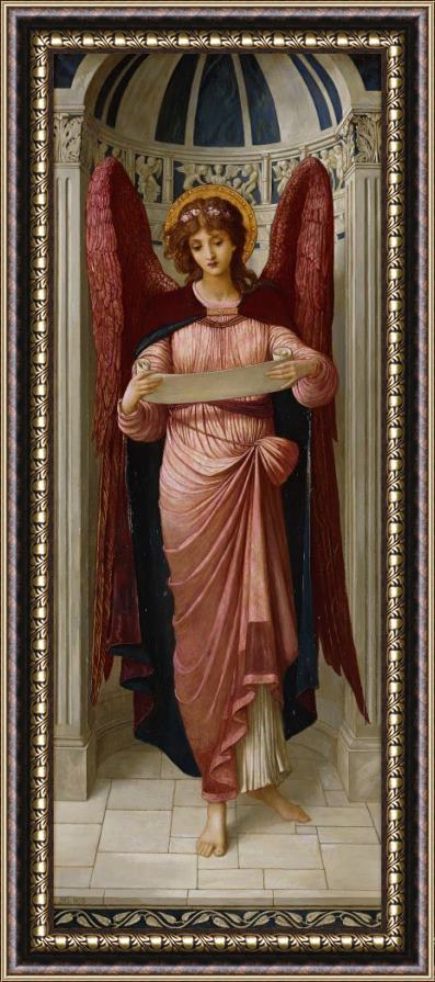 John Melhuish Strudwick Angels Framed Painting