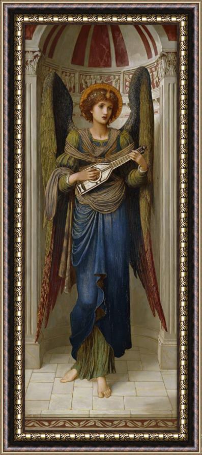 John Melhuish Strudwick Angels Framed Painting