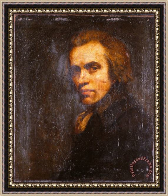 John Opie Self Portrait Framed Painting