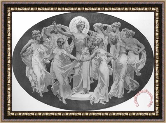 John Singer Sargent Apollo And The Muses Framed Painting