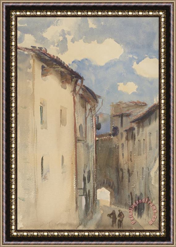 John Singer Sargent Comprodon, Spain Framed Painting